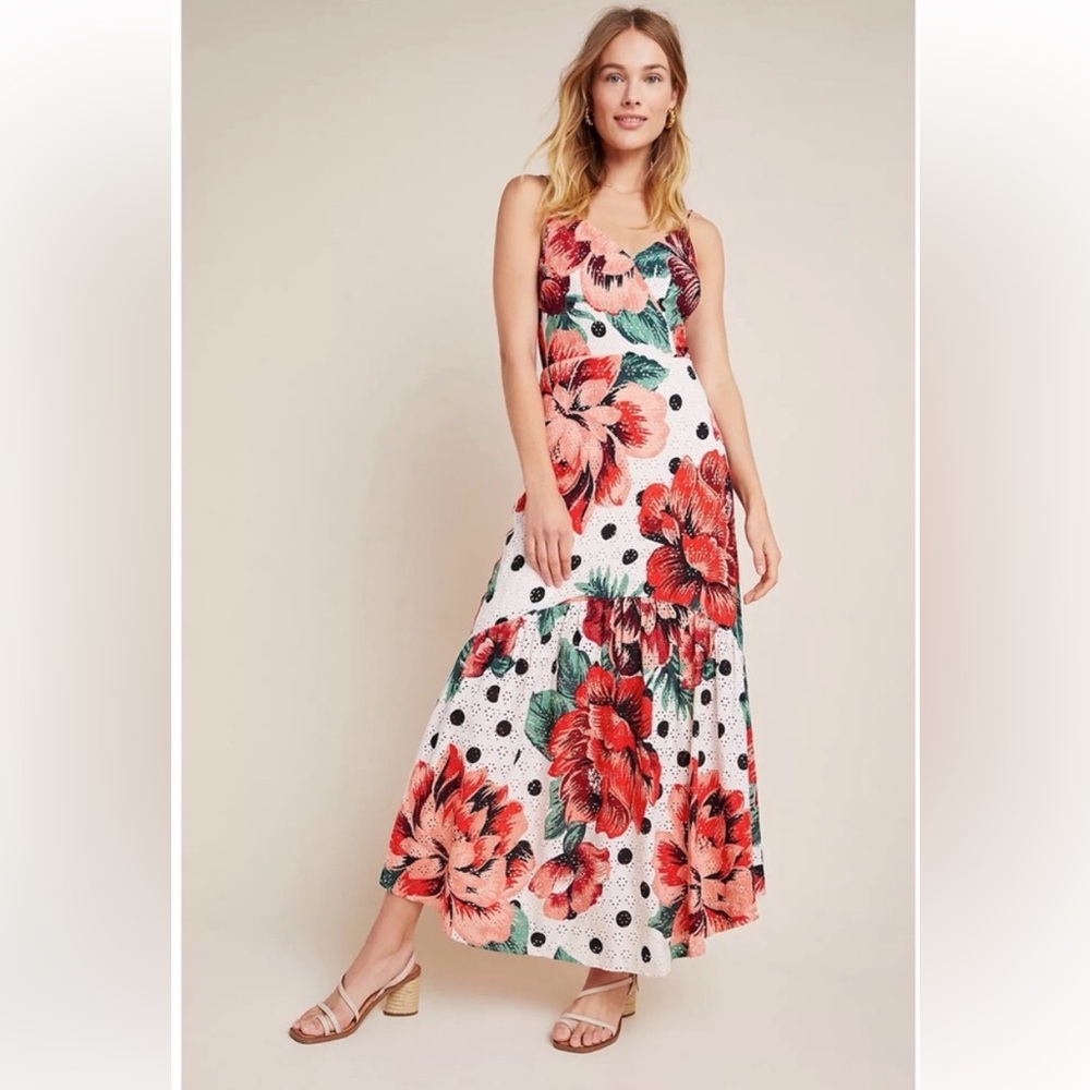 Farm for Anthropology Maxi Dress Size 10
